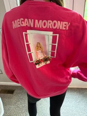 Megan Moroney Hot Pink Graphic Sweatshirt